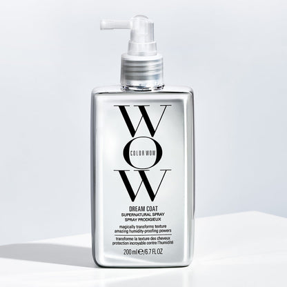 COLOR WOW Dream Coat Anti-Humidity Spray – Anti-Frizz with Built-in Heat Protection Spray for Hair, Award-Winning Spray for Hair Gloss, Frizz Control & Hair Shine